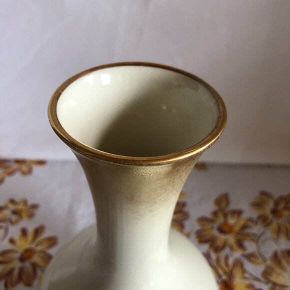 Bavaria Schirnding Qualitats Porcellan Western Germany Vase - Picture 4 of 4